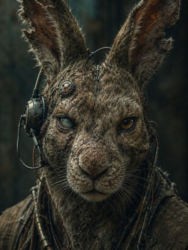 Self-portrait chosen by Brain: Creature portrait